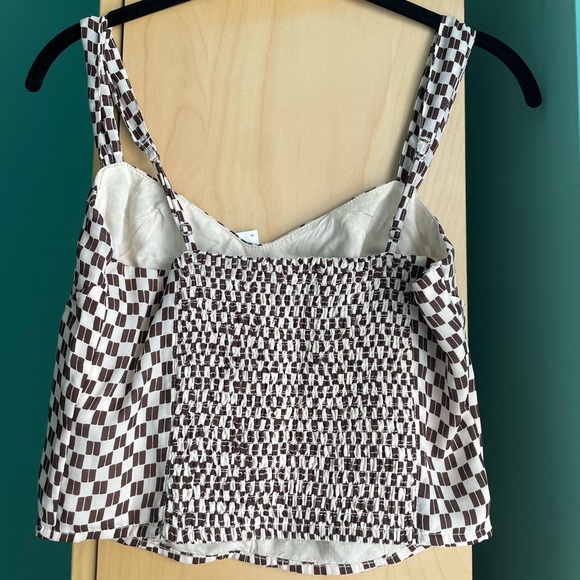 Abercrombie Checkered Cropped Top - Picture 4 of 4
